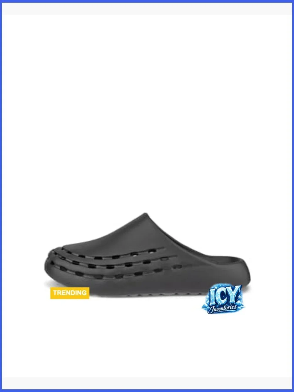Men's EVA Slide Sandals with Arch Support, Lightweight, Pull-On Clog